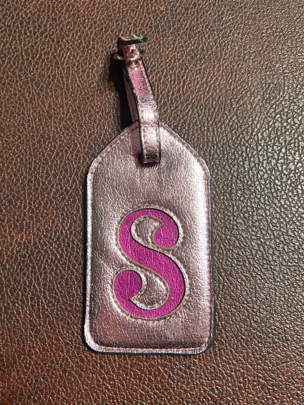 ‘S’ Luggage Tag